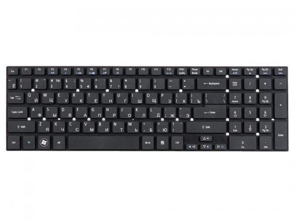 KB.I170A.402 КЛАВИАТУРА ДЛЯ НОУТБУКА ACER ASPIRE 5755, 5830, 5830TG ГОР. ENTER