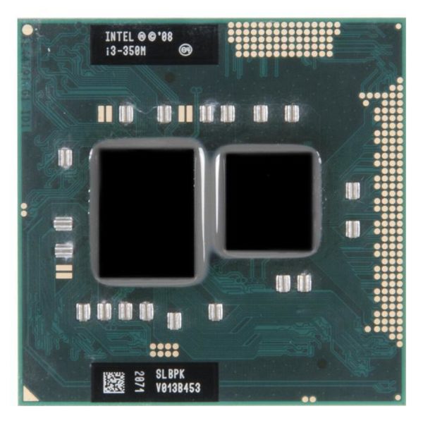 SLBPK процессор для ноутбука Intel Core i3 Mobile 350M Socket G1 2.26 ГГц