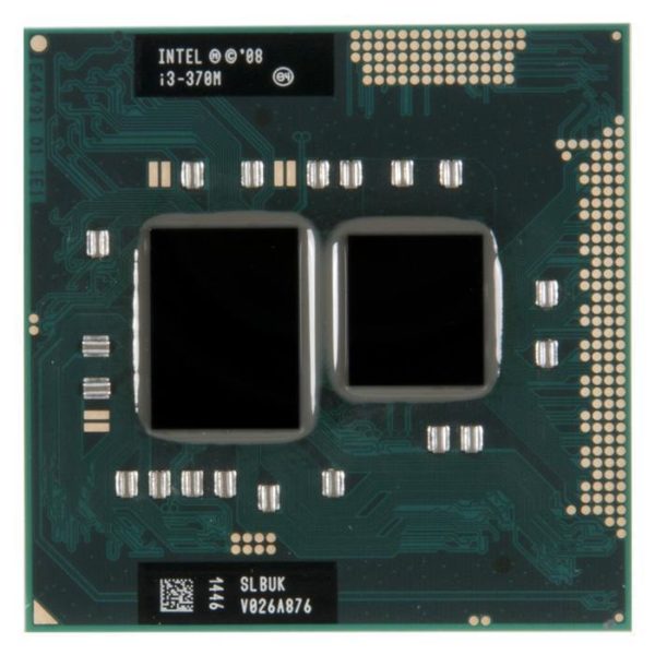 SLBUK процессор для ноутбука Intel Core i3 Mobile 370M Socket G1 2.4 ГГц