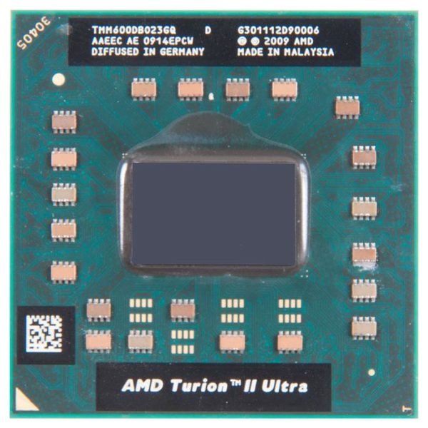 TMM600DBO23GQ процессор для ноутбука AMD Turion II Dual-Core Mobile M600 Socket S1 2.4 ГГц