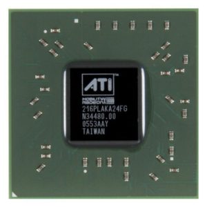 216PLAKA24FG видеочип AMD Mobility Radeon X1600,