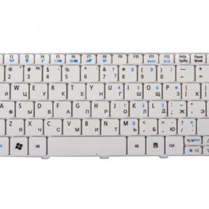 KB.I100A.047 КЛАВИАТУРА ДЛЯ НОУТБУКА ACER ДЛЯ ASPIRE ONE 532, 532H БЕЛАЯ, ГОР. ENTER