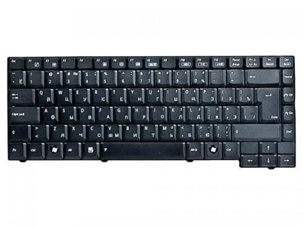 04GN9V1KRU13-2 КЛАВИАТУРА ДЛЯ НОУТБУКА ASUS A3, A3V, A4, F5, X50, Z91, ЧЕРНАЯ, ВЕРТ. ENTER