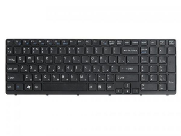 149031851 КЛАВИАТУРА ДЛЯ НОУТБУКА SONY VAIO SVE1511, SVE1511S9R, SVE1511X1R, ГОР. ENTER