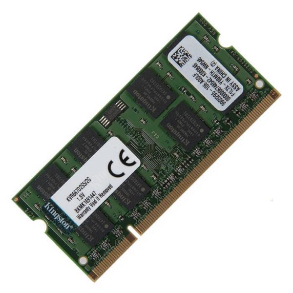 KVR667D2S5/2G ОПЕРАТИВНАЯ ПАМЯТЬ ДЛЯ НОУТБУКА SO-DIMM DDR2, 2 ГБ, 667 МГЦ (PC-5300), KINGSTON