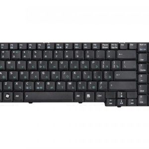 04GNED1KRU00-1 КЛАВИАТУРА ДЛЯ НОУТБУКА ASUS M50SA, M50SV, M50SR ЧЕРНАЯ, ГОР. ENTER