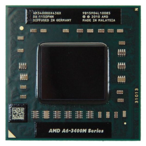 AM3400DDX43GX процессор для ноутбука AMD A6 3400M Socket FS1 1.4 ГГц