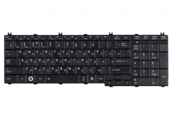 6037B0047908 КЛАВИАТУРА ДЛЯ НОУТБУКА TOSHIBA SATELLITE C650, C650D, C655, C660, C670, L650