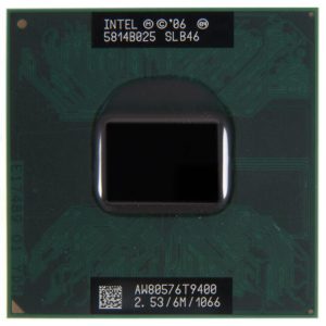SLB46 процессор для ноутбука Intel Core 2 Duo Mobile T9400 Socket P 2.53 ГГц