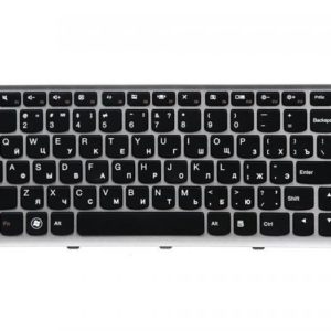 25204960 КЛАВИАТУРА ДЛЯ НОУТБУКА LENOVO ДЛЯ IDEAPAD U310, ЧЕРНЫЕ КНОПКИ