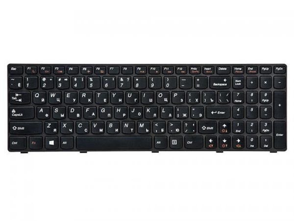 25206850 КЛАВИАТУРА ДЛЯ НОУТБУКА LENOVO ДЛЯ IDEAPAD G580, G585, G780, Z580, Z580A