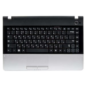 BA75-03402C КЛАВИАТУРА ДЛЯ НОУТБУКА SAMSUNG NP300E4A, NP300E4A-A01RU С ВЕРХНЕЙ ЧАСТЬЮ КОРПУСА