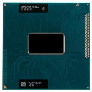 SR0TX процессор для ноутбука Intel Core i3 Mobile 3120M Socket G2 2.5 ГГц