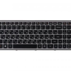 25206529 КЛАВИАТУРА ДЛЯ НОУТБУКА LENOVO ДЛЯ IDEAPAD P500, Z500, ЧЕРНЫЕ КНОПКИ ГОР. ENTER