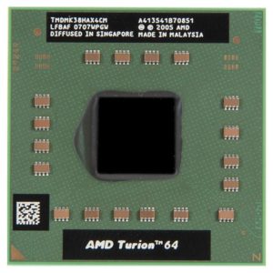 TMDMK38HAX4CM процессор для ноутбука AMD Turion 64 Mobile MK-38 Socket S1 2.2 ГГц