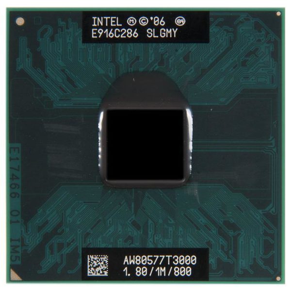 SL8VY процессор для ноутбука Intel Core Solo T1300 Socket M 1.66 ГГц