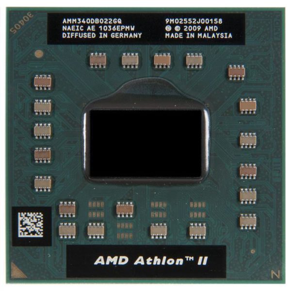 AMM340DBO22GQ процессор для ноутбука AMD Athlon II Dual-Core Mobile M340 Socket S1 2.2 ГГц