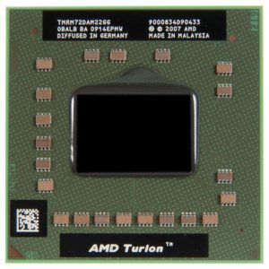 TMRM72DAM22GG процессор для ноутбука AMD Turion 64 X2 Mobile RM-72 Socket S1 2.1 ГГц