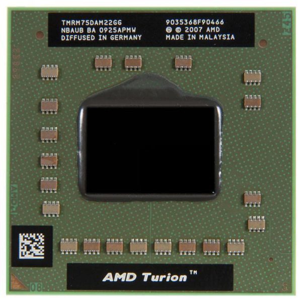 TMRM75DAM22GG процессор для ноутбука AMD Turion 64 Mobile RM-75 Socket S1 2.2 ГГц