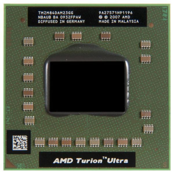 TMZM84DAM23GG процессор для ноутбука AMD Turion X2 Ultra Dual-Core ZM-84 Socket S1 2.3 ГГц