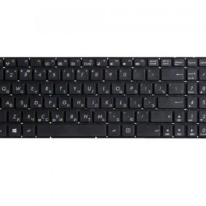 0KNB0-612GRU00 КЛАВИАТУРА ДЛЯ НОУТБУКА ASUS X551M, F551 ЧЕРНАЯ БЕЗ РАМКИ, ГОР. ENTER