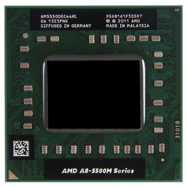 AM5550DEC44HL процессор для ноутбука AMD A8 5550M Socket FS1 (FS1r2) 2.1 ГГц