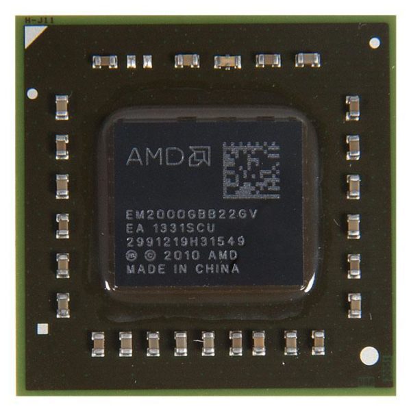 EM2000GBB22GV процессор для ноутбука AMD E2-Series E2-2000 BGA413 (FT1) 1.75 ГГц