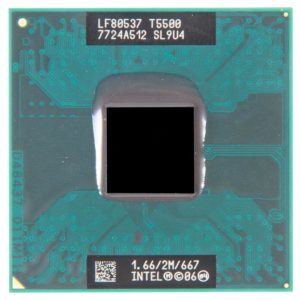 SL9U4 процессор для ноутбука Intel Core 2 Duo Mobile T5500 Socket M 1.66 ГГц
