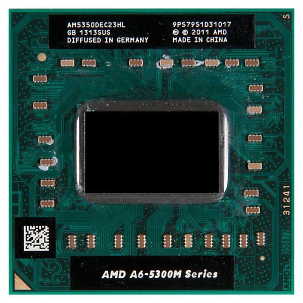 AM5350DEC23HL процессор для ноутбука AMD A6 5350M Socket FS1 (FS1r2) 2.9 ГГц