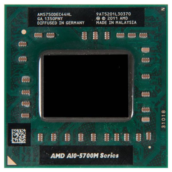 AM5750DEC44HL A10-5750M процессор для ноутбука AMD A10  Socket FS1 (FS1r2) 2.5 ГГц