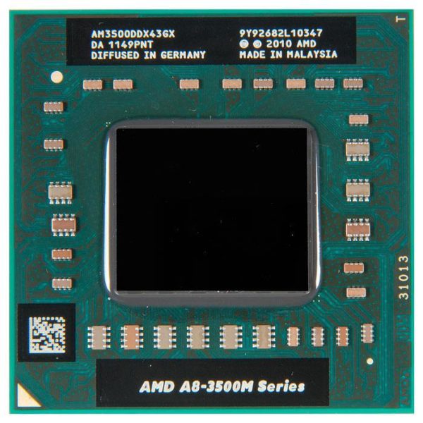 AM3500DDX43GX процессор для ноутбука AMD A8 3500M Socket FS1 1.5 ГГц