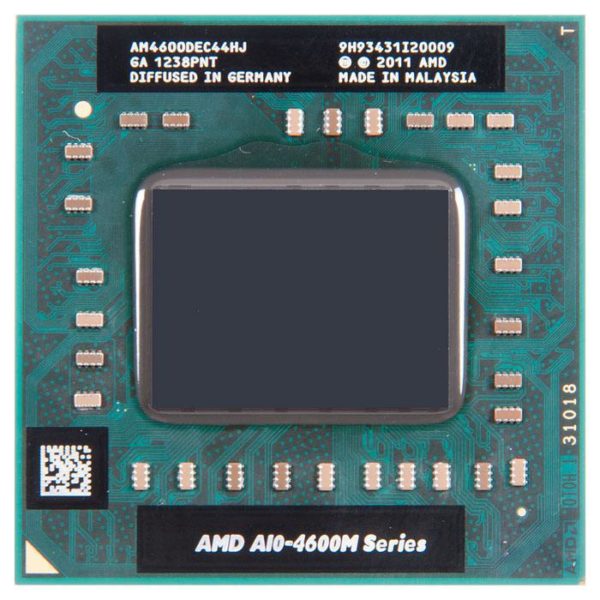 AM4600DEC44HJ процессор для ноутбука AMD A10 4600M Socket FS1 (FS1r2) 2.3 ГГц