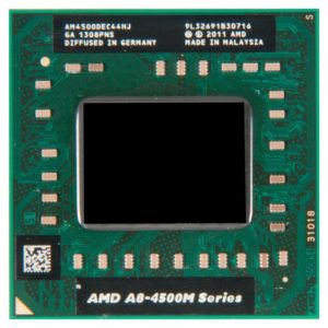 AM4500DEC44HJ процессор для ноутбука AMD A8 4500M Socket FS1 (FS1r2) 1.9 ГГц