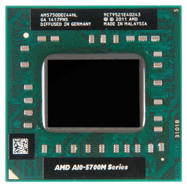 AM5750DEC44HL процессор для ноутбука AMD A10 5750M Socket FS1 (FS1r2) 2.5 ГГц