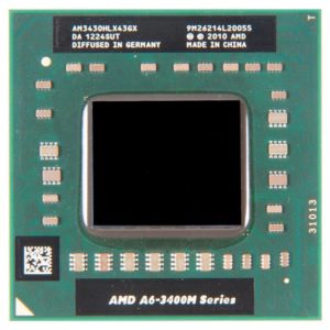 AM3430HLX43GX процессор для ноутбука AMD A6 3430MX Socket FS1 1.7 ГГц