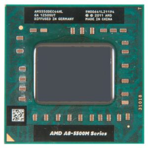 AM5550DEC44HL процессор для ноутбука AMD A8 5550M Socket FS1 (FS1r2) 2.1 ГГц