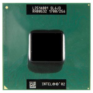 SL6J3 процессор для ноутбука Intel Celeron Mobile Socket 478 1.7 ГГц