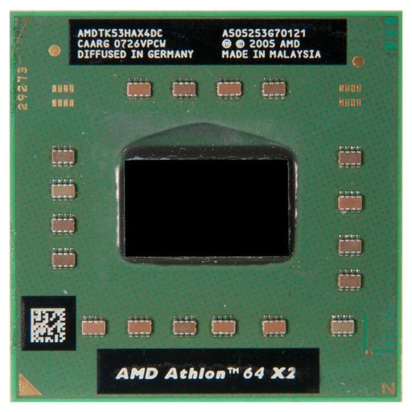 AMDTK53HAX4DC процессор для ноутбука AMD Athlon 64 X2 TK-53 Socket S1 1.7 ГГц