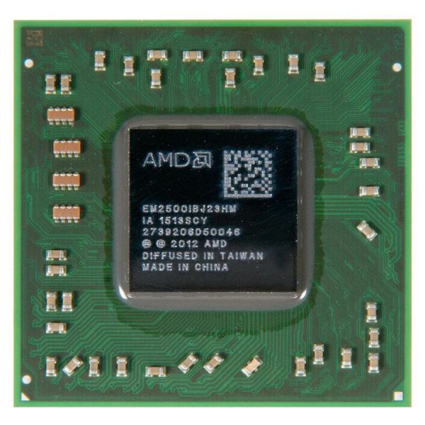 EM2500IBJ23HM процессор для ноутбука AMD E1-Series E1-2500 BGA769 (FT3) 1.4 ГГц