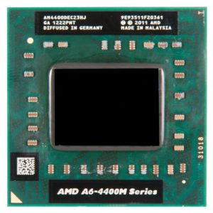 AM4400DEC23HJ процессор для ноутбука AMD A6 4400M Socket FS1 (FS1r2) 2.7 ГГц