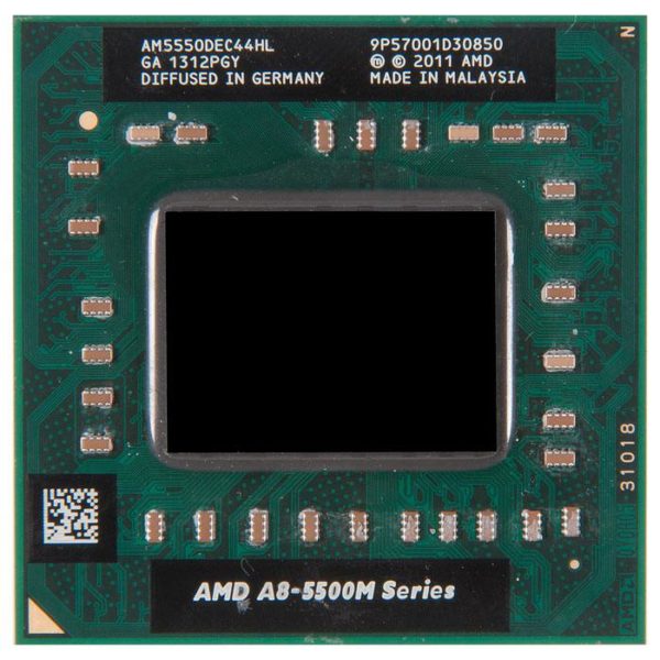 AM5550DEC44HL процессор для ноутбука AMD A8 5550M Socket FS1 (FS1r2) 2.1 ГГц