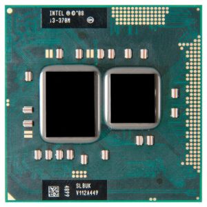 SLBUK процессор для ноутбука Intel Core i3 Mobile 370M Socket G1 2.4 ГГц