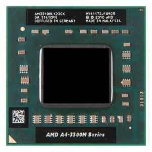AM3310HLX23GX процессор для ноутбука AMD A4 3310MX Socket FS1 2.1 ГГц