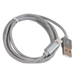 6957531078401 кабель u40A magnetic adsorption Type-C, серый