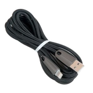 6957531074632 кабель USB  u35 Space shuttle Lightning (L=2), черный