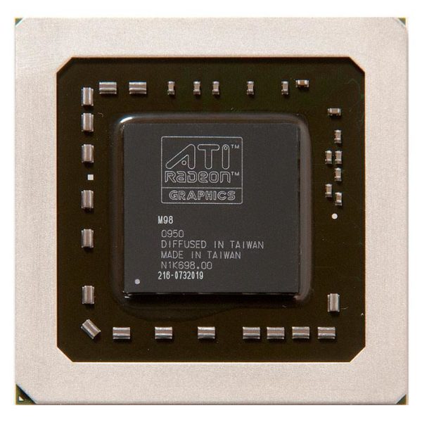 216-0732019 видеочип AMD ATI M98, RB