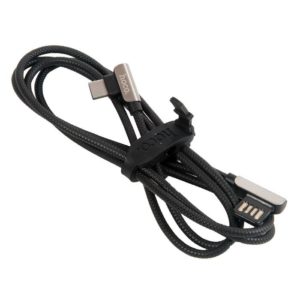 6957531079392 кабель USB U42 exquisite steel Type-C, черный