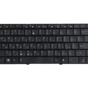 04GNQW1KRU00-2 КЛАВИАТУРА ДЛЯ НОУТБУКА ASUS K40, X8, F82, P80, P81, ЧЕРНАЯ, ГОР. ENTER
