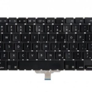 А1181 КЛАВИАТУРА ДЛЯ APPLE MACBOOK 13 A1181 ЧЕРНАЯ, LATE 2007 - MID 2009, ПРЯМОЙ ENTER