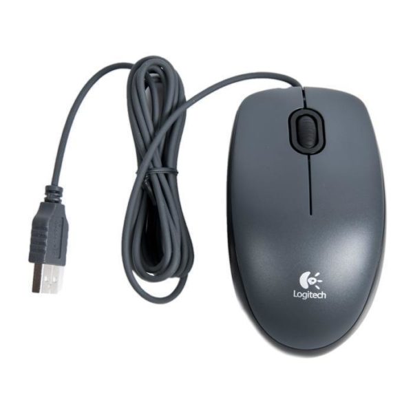 910-001794 МЫШЬ LOGITECH M90 USB, ЧЕРНАЯ